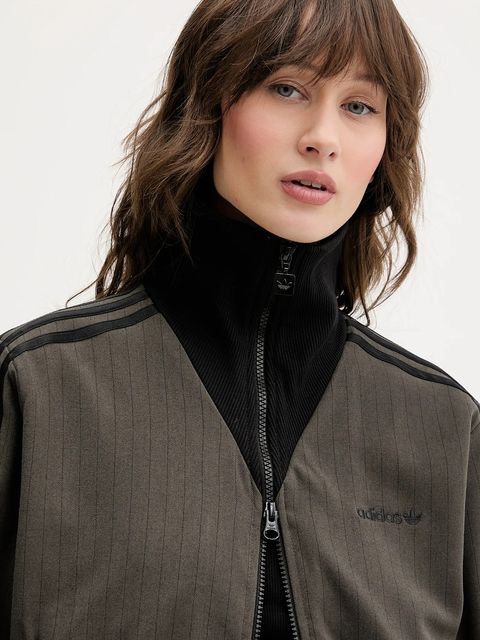 adidas Originals bluza Tailored Tt damska kolor szary wzorzysta JY3523