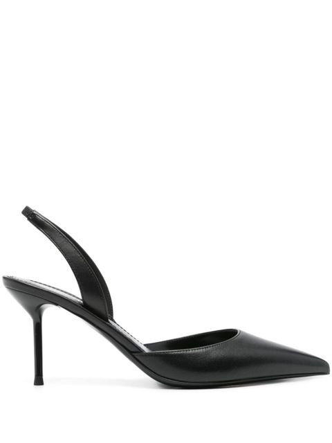 Paris Texas 85mm Lidia slingback pumps - Black - zdjęcie produktu nr 1