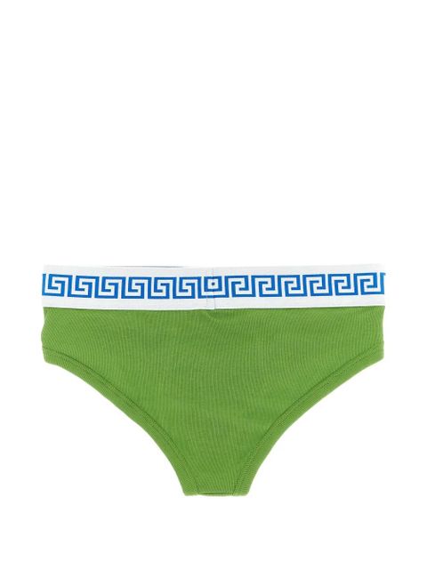 Versace Medusa ribbed briefs - Green - zdjęcie produktu nr 2
