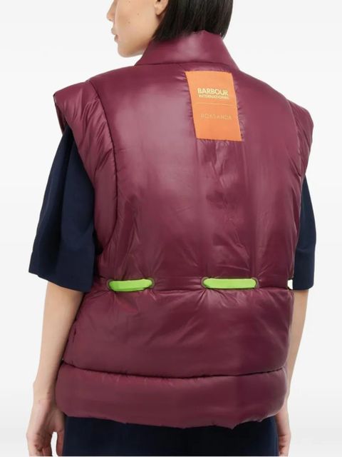 Barbour x Roksanda Arna gilet - Red