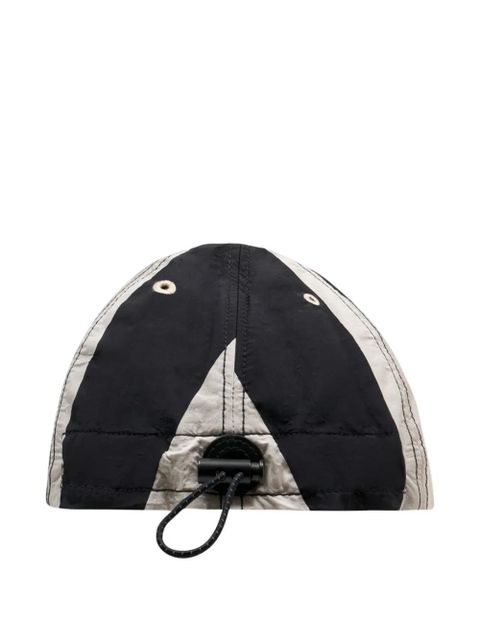 Jacquemus La Casquette Baluchon striped cap - Black - zdjęcie produktu nr 2