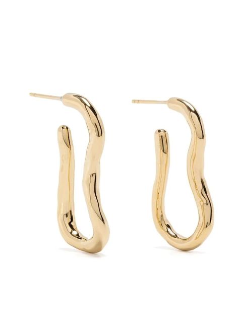 Missoma Molten hoop earrings - Gold - zdjęcie produktu nr 1