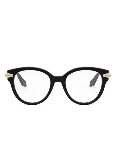 Bvlgari round-frame glasses - Black - zdjęcie produktu nr 1
