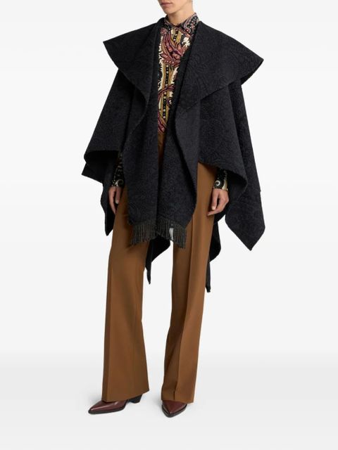 ETRO leafy paisley-motif silk shirt - Red - zdjęcie produktu nr 2