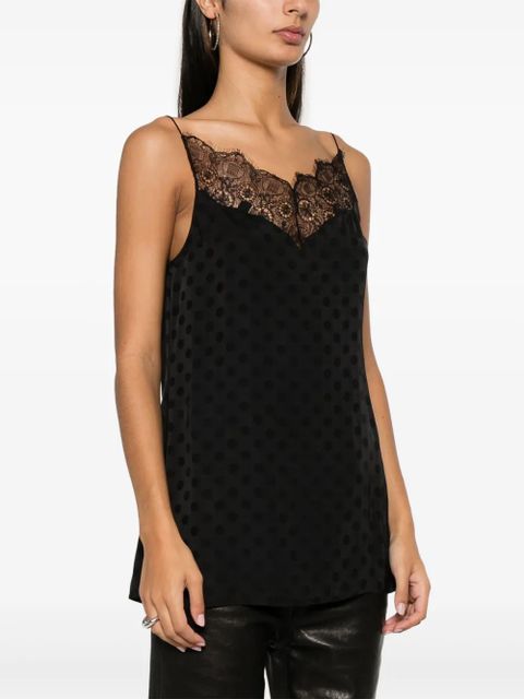 Givenchy polka-dot tank top - Black