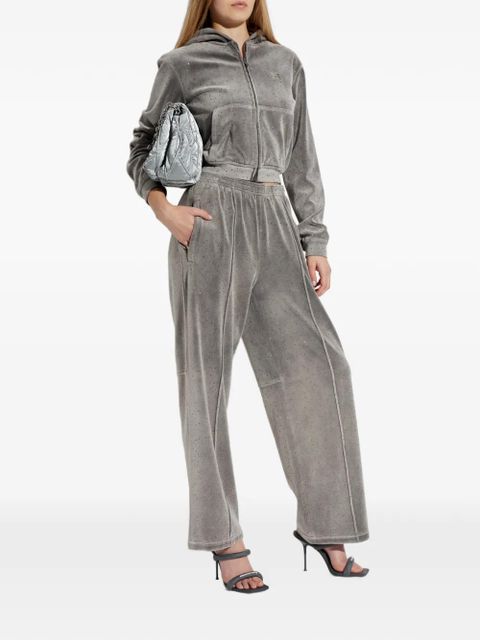 Alexander Wang embellished hooded sweater - Grey - zdjęcie produktu nr 2
