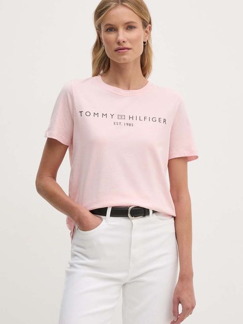 Tommy Hilfiger t-shirt bawełniany - zdjęcie produktu nr 1