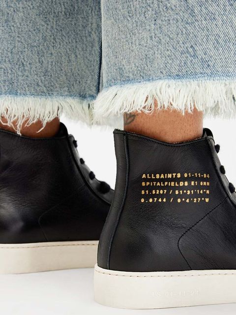 AllSaints trampki skórzane Tana High Top