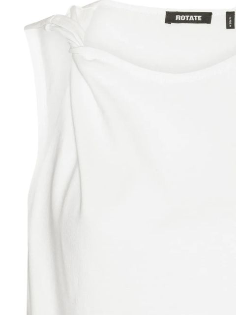ROTATE BIRGER CHRISTENSEN twisted-detail tank top - White