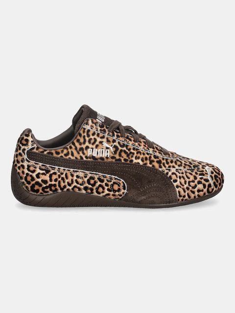 Puma sneakersy zamszowe Speedcat Wild Wns damskie kolor brązowy 406690
