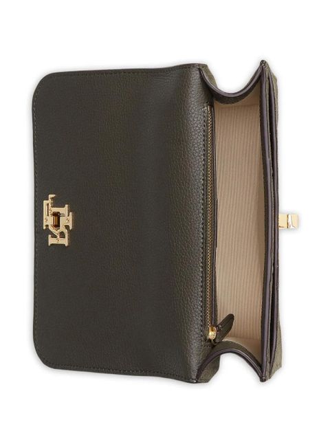 Lauren Ralph Lauren medium Sophee embossed logo cross body bag - Green