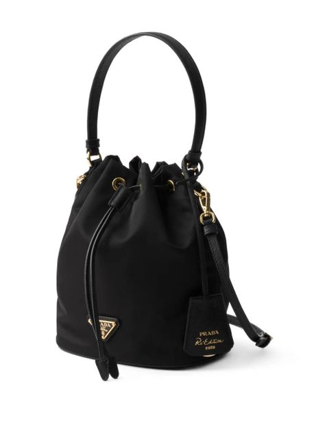 Prada mini Re-Edition 1978 bucket bag - Black
