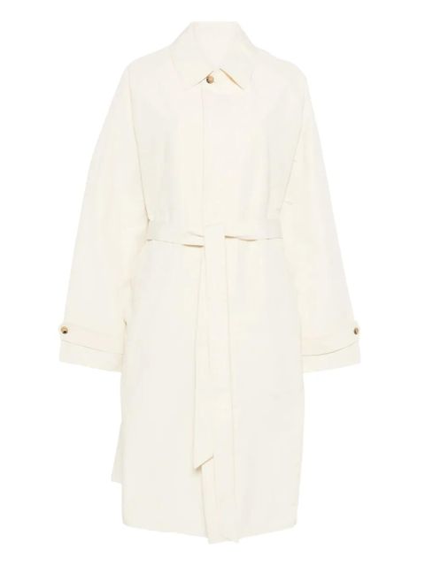 CALVIN KLEIN COLLECTION Marisol belted coat - White - zdjęcie produktu nr 1