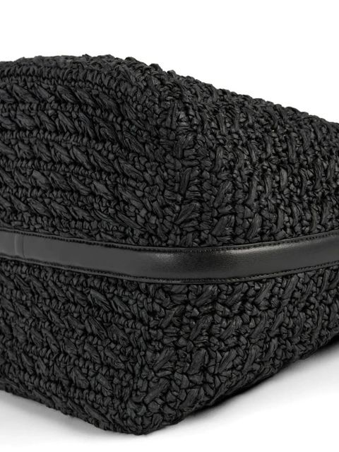 TOTEME belt detail tote bag - Black