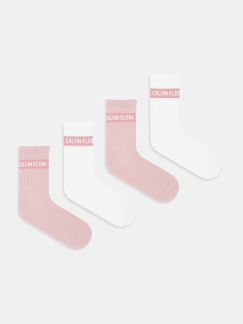 Calvin Klein Jeans skarpetki 4-pack kolor różowy 701235385 - zdjęcie produktu nr 1