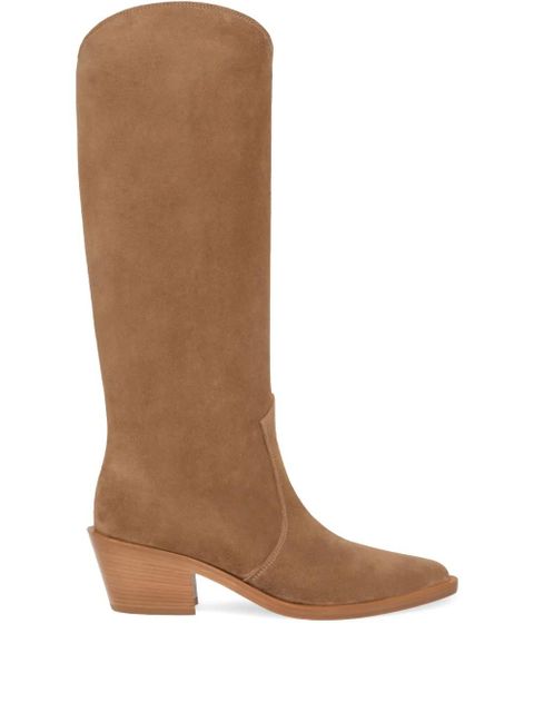 Gianvito Rossi 45mm Waylon boots - Brown - zdjęcie produktu nr 1