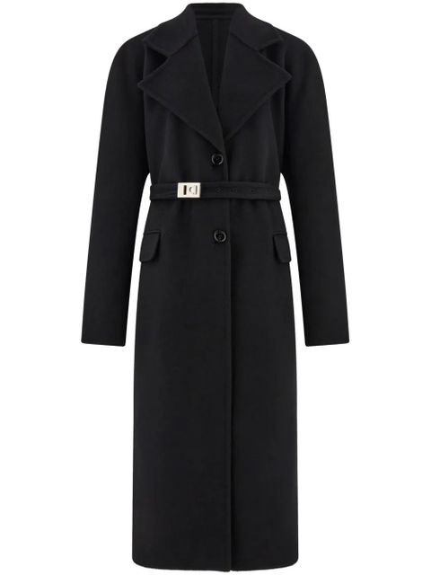 Ferragamo wool-blend coat - Black - zdjęcie produktu nr 1