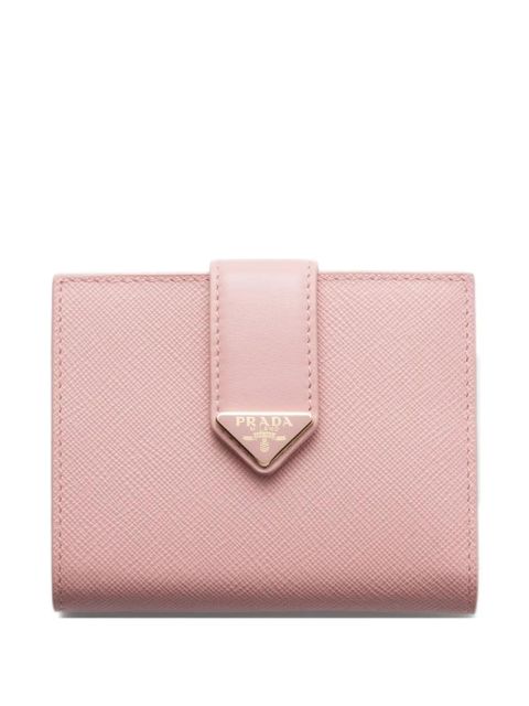 Prada logo-triangle wallet - Pink - zdjęcie produktu nr 1