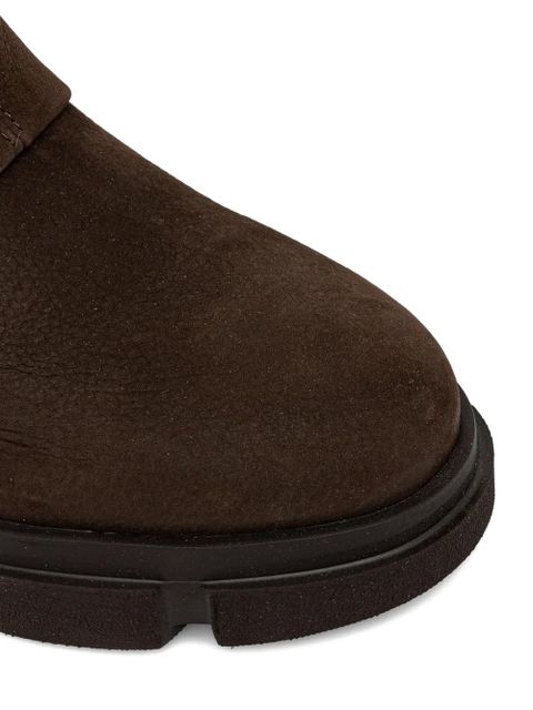 Copenhagen chunky-sole knee-high boots - Brown