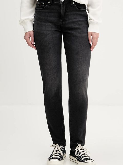 Tommy Jeans jeansy damskie kolor czarny DW0DW22616 - zdjęcie produktu nr 1