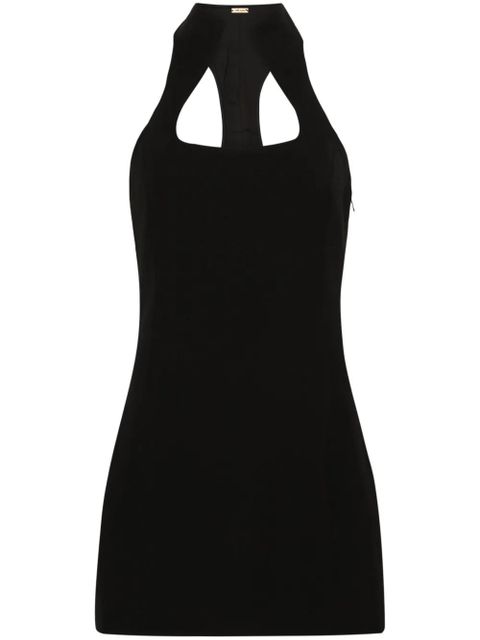 Cult Gaia Akaia high-collar minidress - Black - zdjęcie produktu nr 1