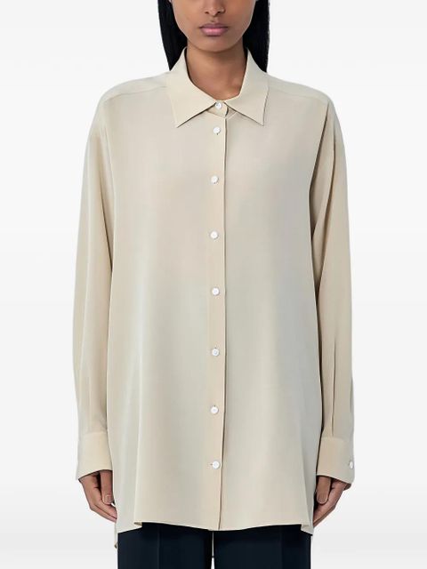The Row button long-sleeve shirt - Neutrals - zdjęcie produktu nr 1