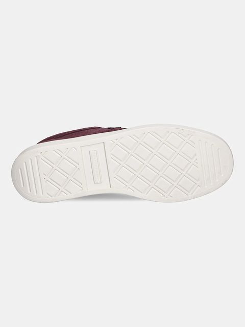 Tommy Hilfiger sneakersy zamszowe TH HERITAGE COURT SNEAKER SUEDE damskie kolor bordowy FW0FW09266 - zdjęcie produktu nr 2