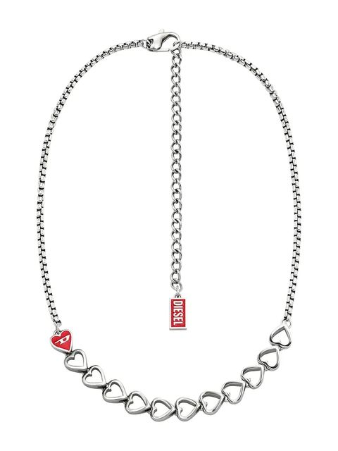 Diesel naszyjnik damski ze stali nierdzewnej - zdjęcie produktu nr 1