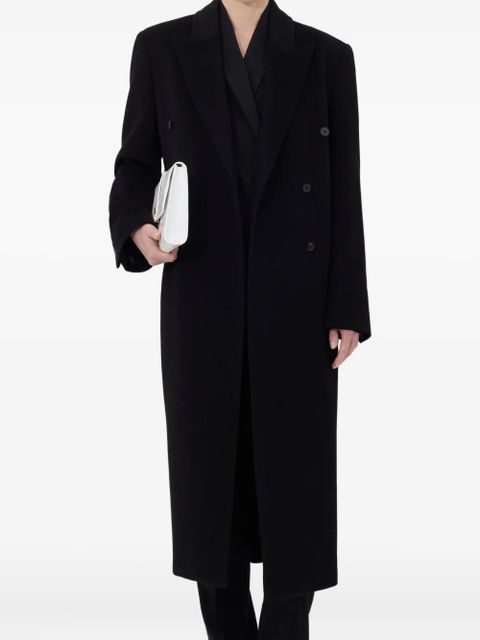 LouLou de Saison Rosco double-breasted coat - Black