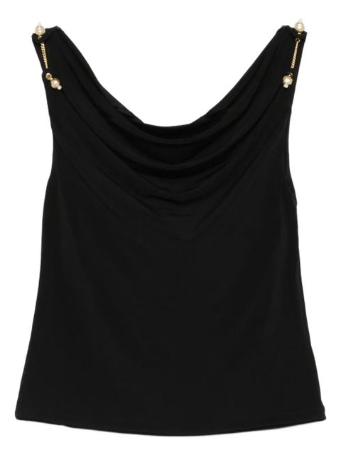Aje Peyton cowl-neck tank top - Black - zdjęcie produktu nr 1