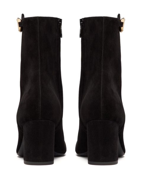 Valentino Garavani 70mm VLogo The Bold Edition ankle boots - Black