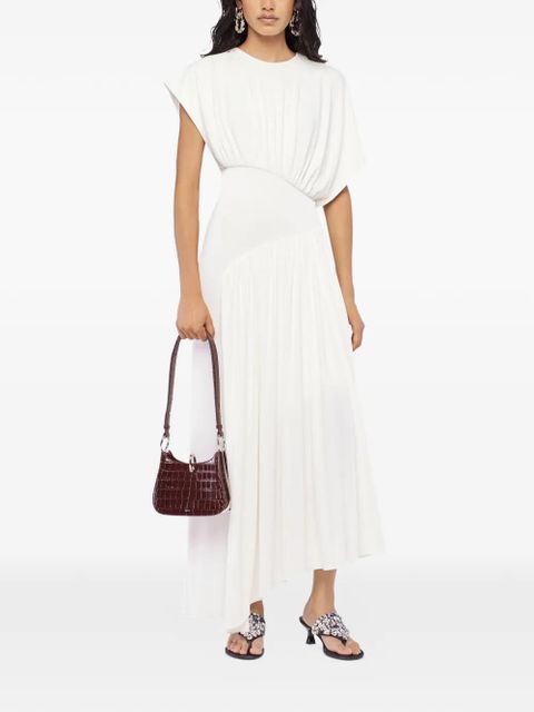 Rabanne textured ruched midi dress - White - zdjęcie produktu nr 2