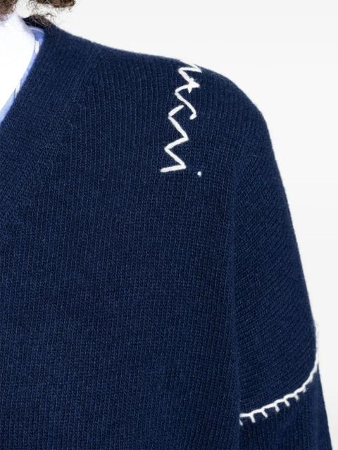 Marni cropped cardigan - Blue - zdjęcie produktu nr 2