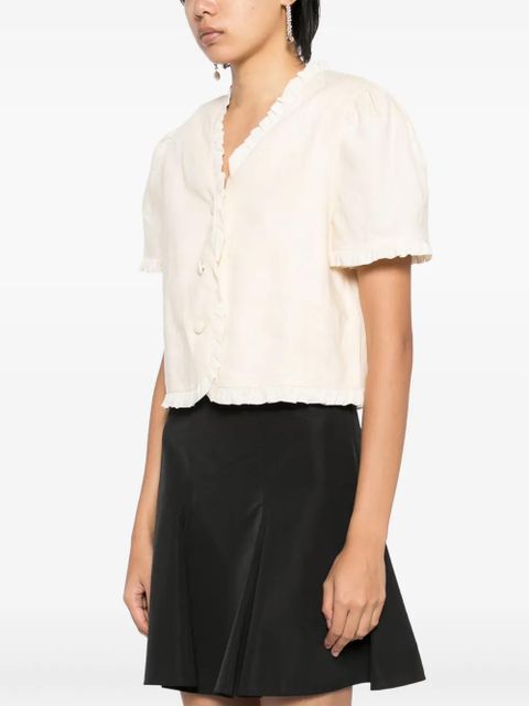 Reformation Bess top - Neutrals