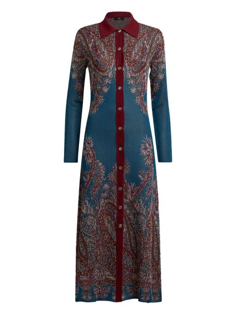 ETRO ABITO DONNA LUNGO - Blue - zdjęcie produktu nr 1