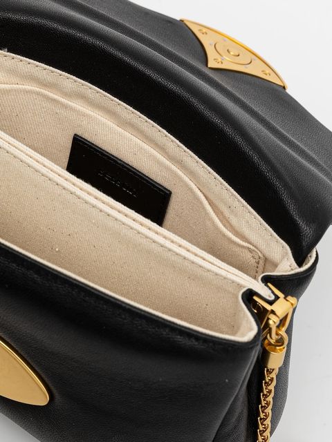 Sessun torebka skórzana kolor czarny 24602001