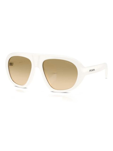 Prada Eyewear pilot-frame sunglasses - White