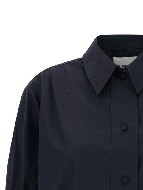 Jil Sander pointed-collar shirt - Blue
