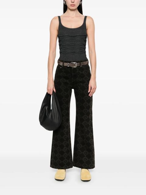 Nanushka textured knitted bodysuit - Grey