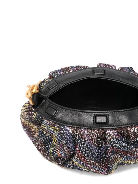 Missoni zigzag-pattern shoulder bag - Black