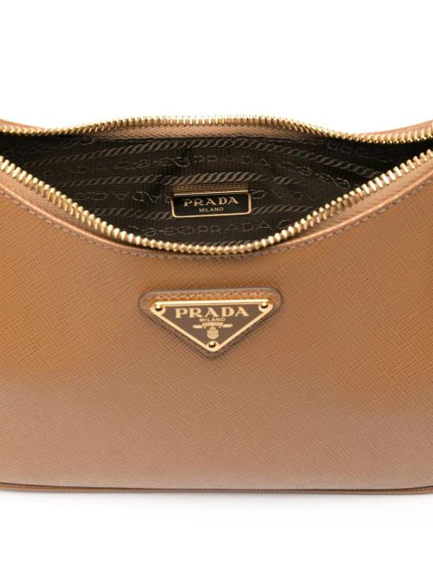 Prada Re-Edition 2005 leather shoulder bag - Brown
