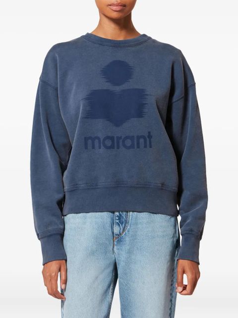 MARANT ÉTOILE Mobyli logo sweatshirt - Blue