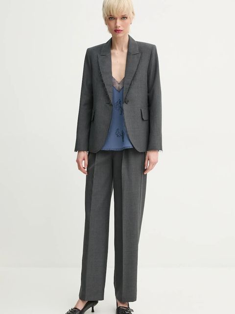 ZADIG&VOLTAIRE spodnie z domieszką wełny - zdjęcie produktu nr 2