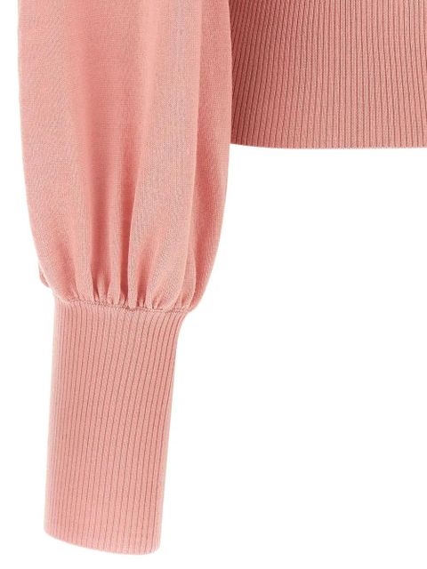 ZIMMERMANN pussybow sweater - Pink - zdjęcie produktu nr 2