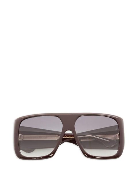 Victoria Beckham oversized square-frame sunglasses - Brown - zdjęcie produktu nr 1