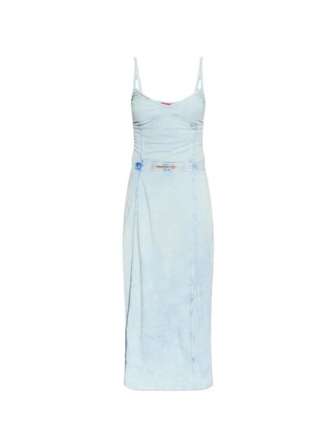 Diesel D-Ony strap midi dress - Blue - zdjęcie produktu nr 1