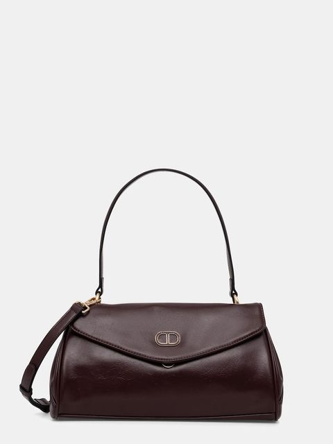 Twinset torebka kolor bordowy 252TD8052 - zdjęcie produktu nr 1