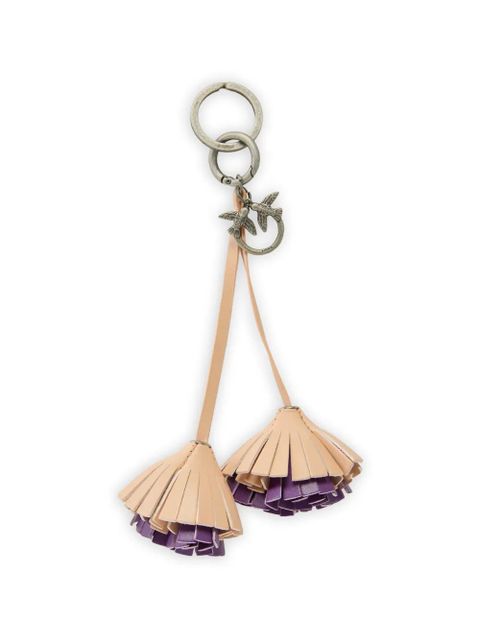 PINKO tassel charm keyring - Neutrals - zdjęcie produktu nr 1