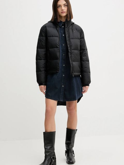 Tommy Jeans kurtka kolor czarny zimowa DW0DW21619 - zdjęcie produktu nr 2