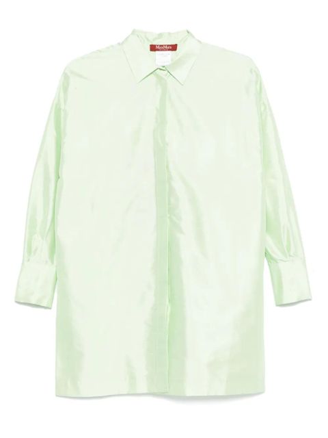 Max Mara silk shirt - Green - zdjęcie produktu nr 1
